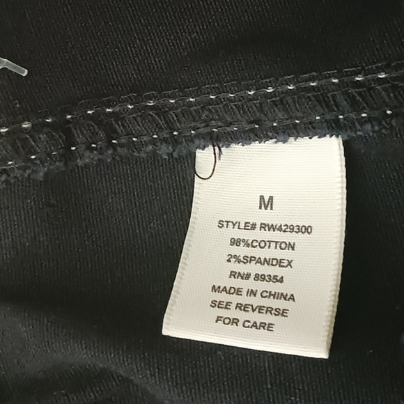 Ultra Flirt Black Wide Leg Cargo Pants M NWT - Picture 9 of 10